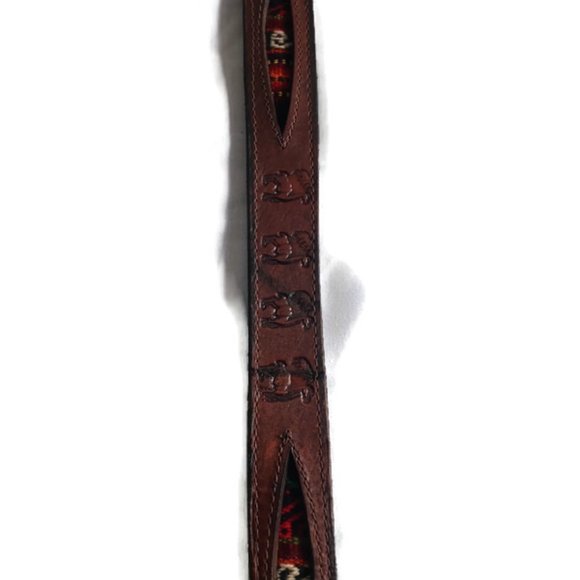 Peruvian Belt Handmade in Resistant Leather Cusco main image 4